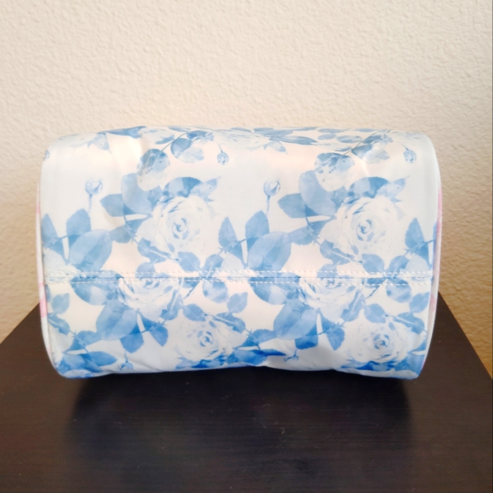 Betsey Johnson Pink and Blue Floral Tote Bag - Picture 4 of 5